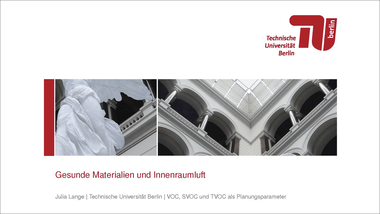 Healthy Buildings – Gesunde Materialien